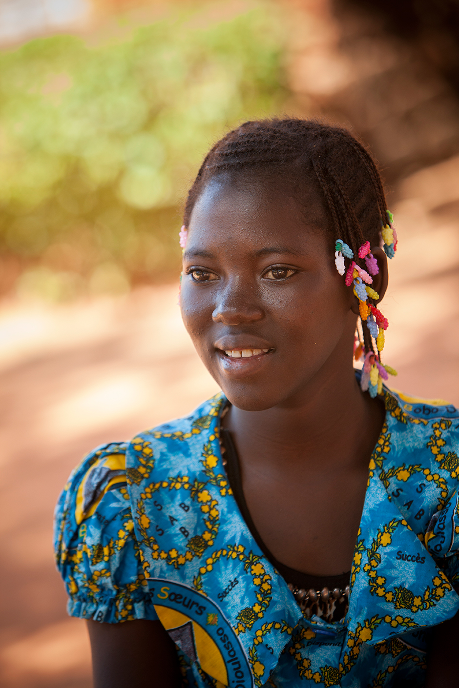 Burkina Faso Girl - Stine Heilmann Photography