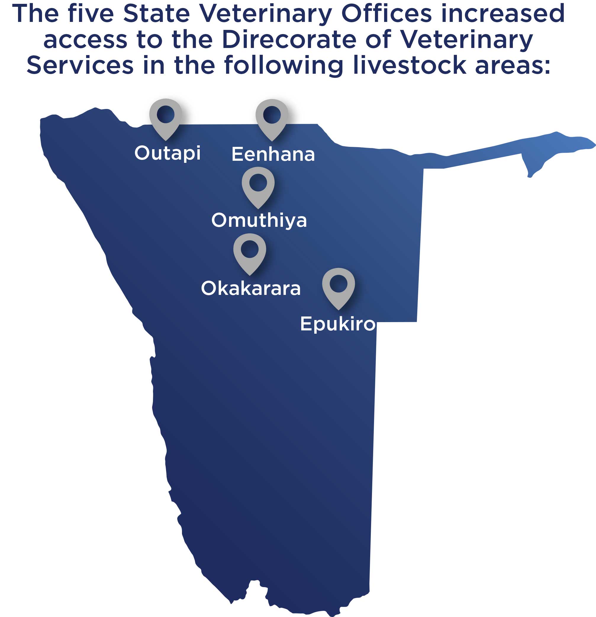 Map of state verterinary offices.
