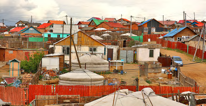 Settlement in Ulaanbaatar