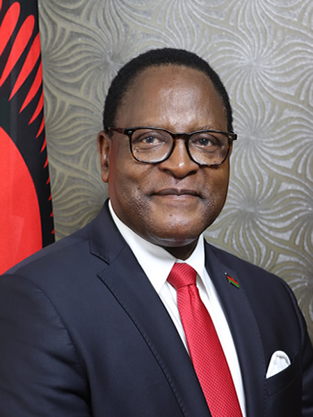 Dr. Lazarus Chakwera, President of the Republic of Malawi