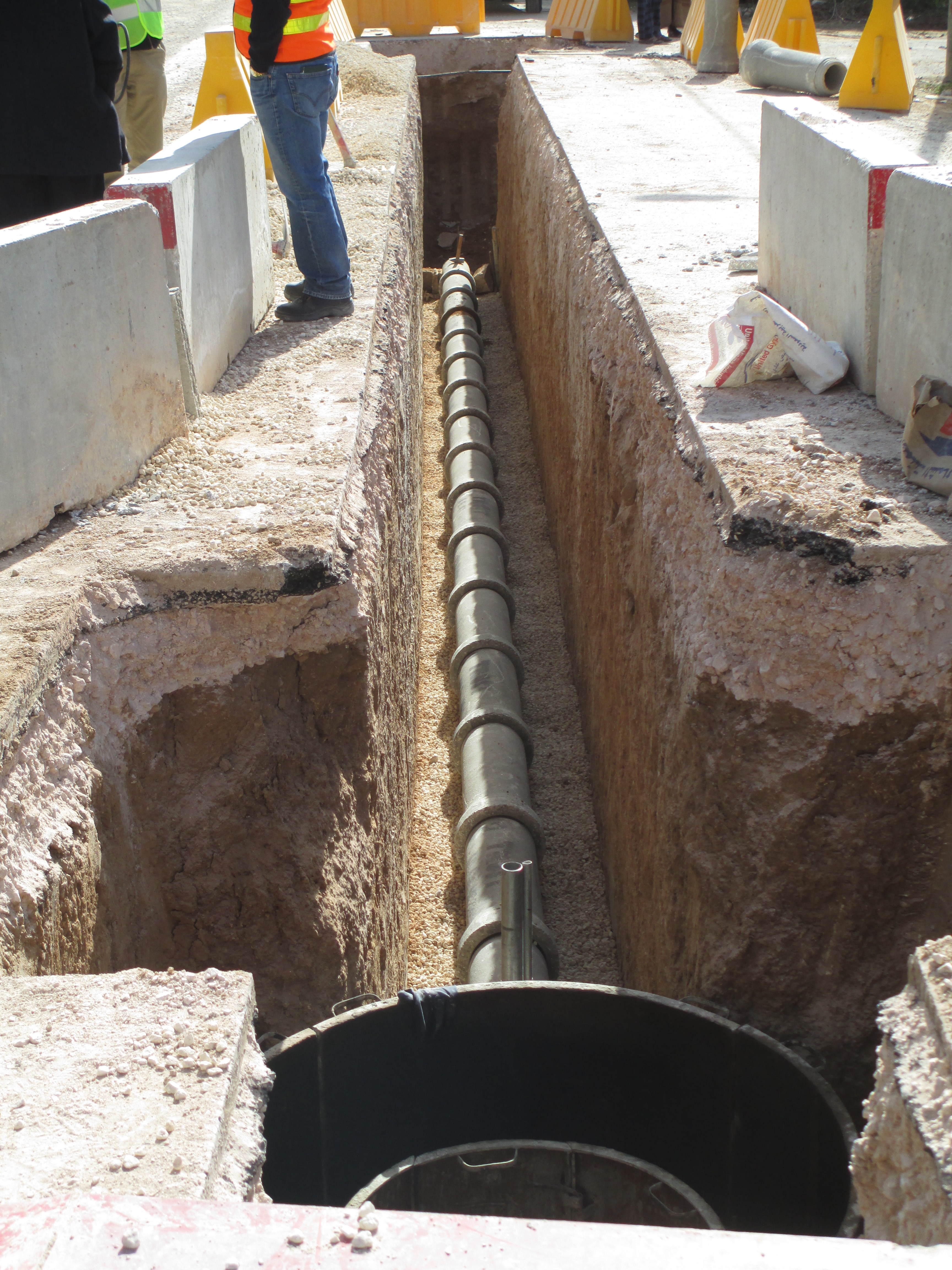 water network piping