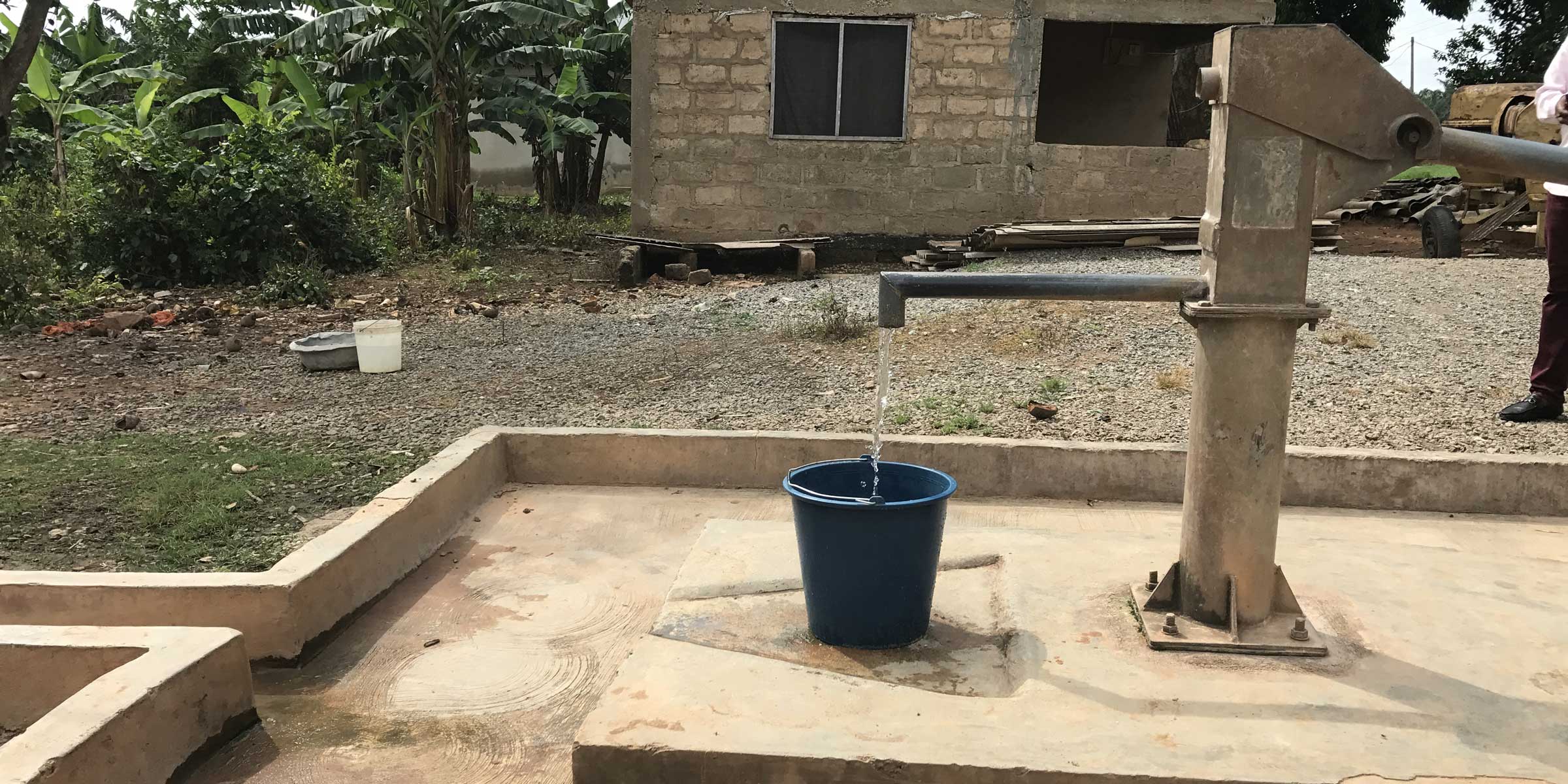 A community water point.