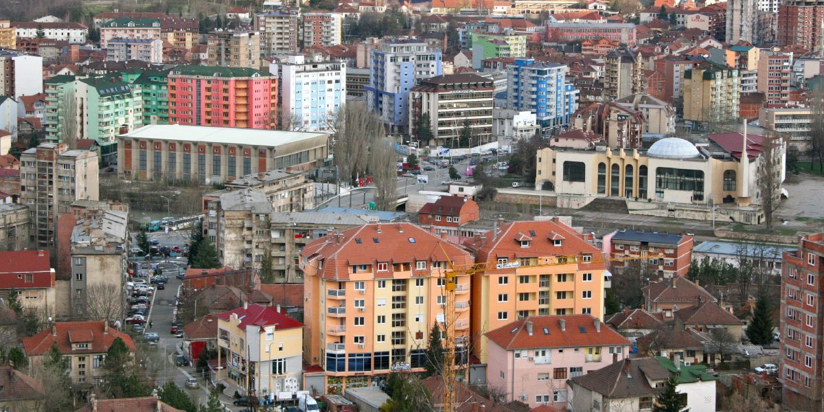 A photograph captures the northern Kosovo city of Mitrovica. MCC’s new threshold program in Kosovo is designed to lower energy costs for households and businesses and support the Government of Kosovo in its efforts to improve data transparency to spur growth, fight poverty, and advance stability.
