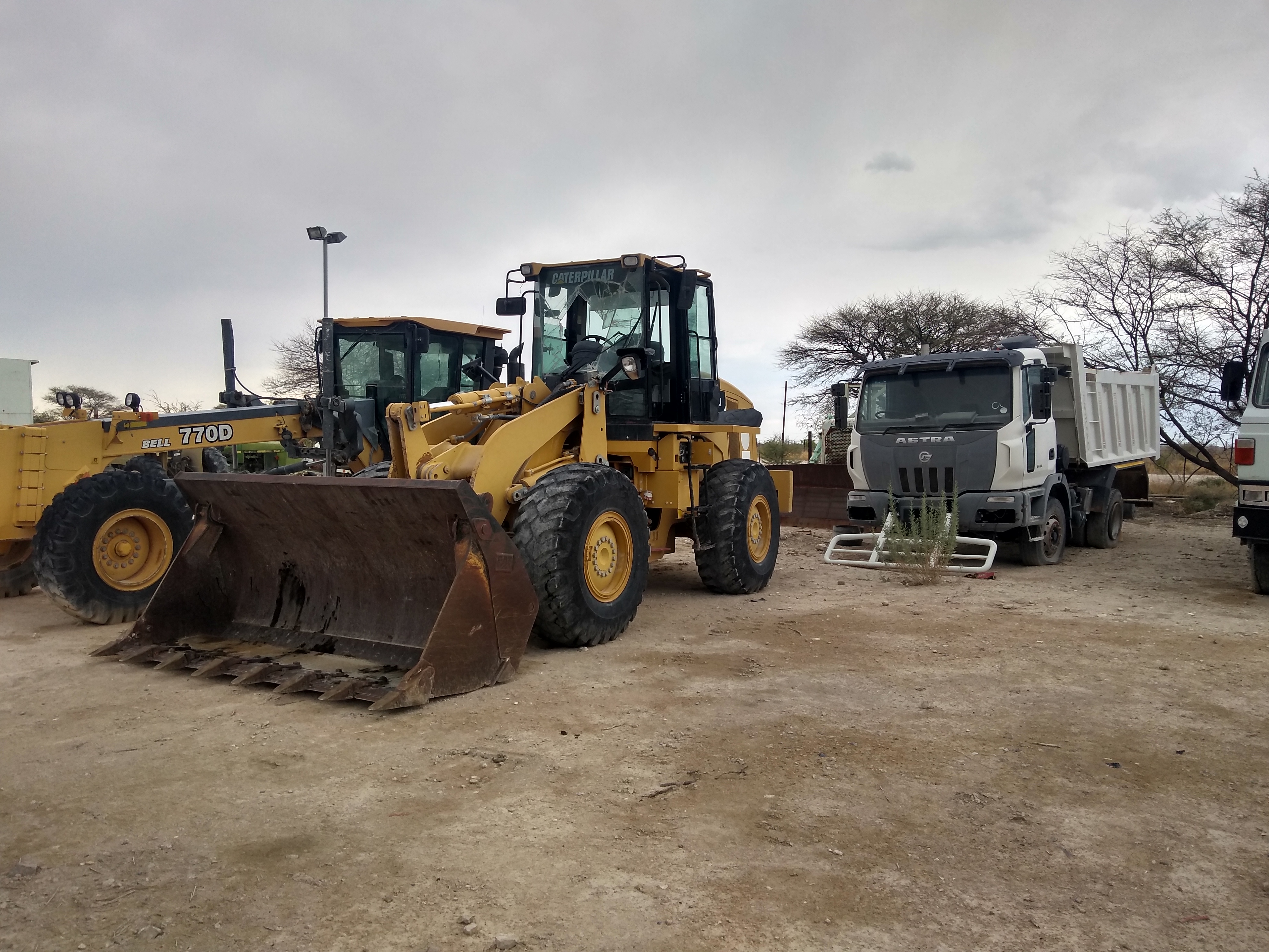 project tractor at Etosha