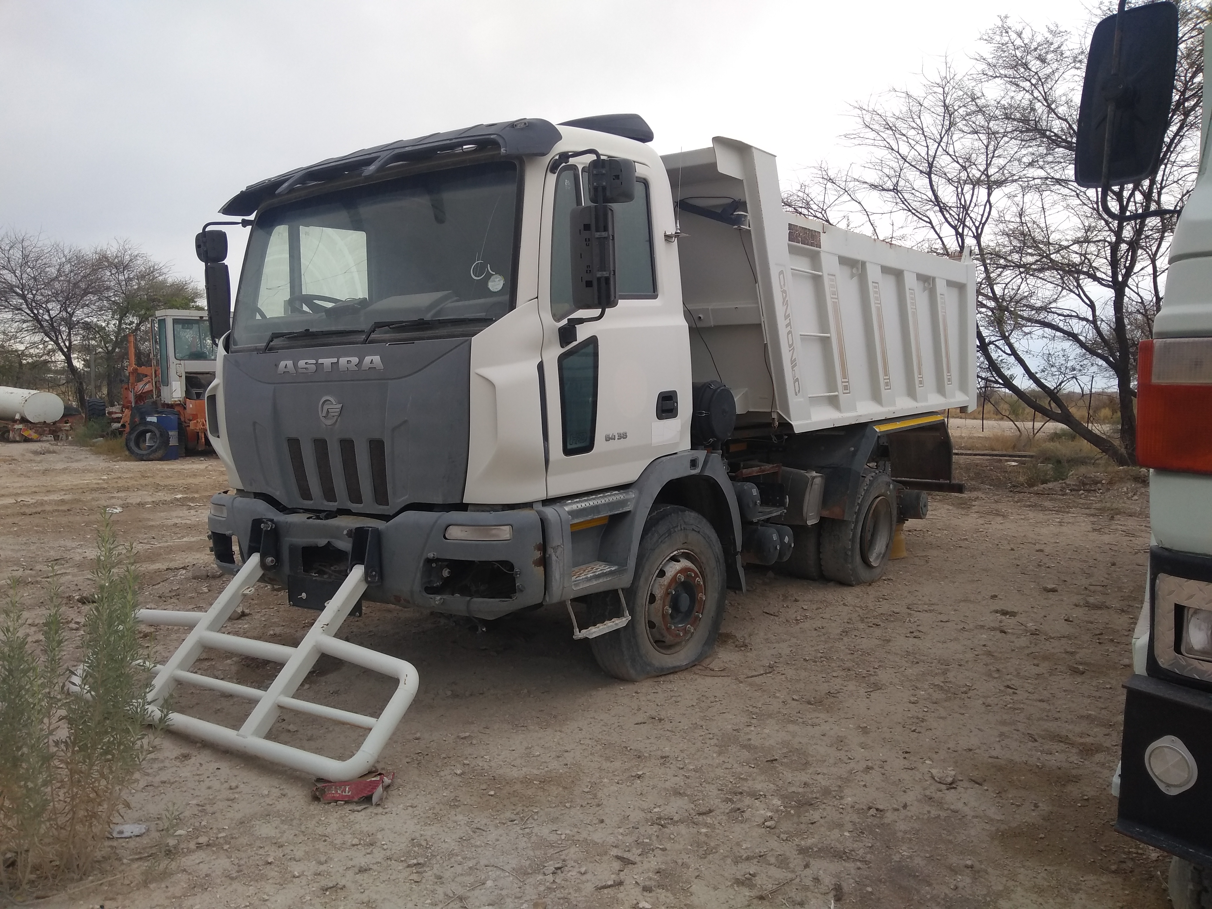 project truck at Etosha