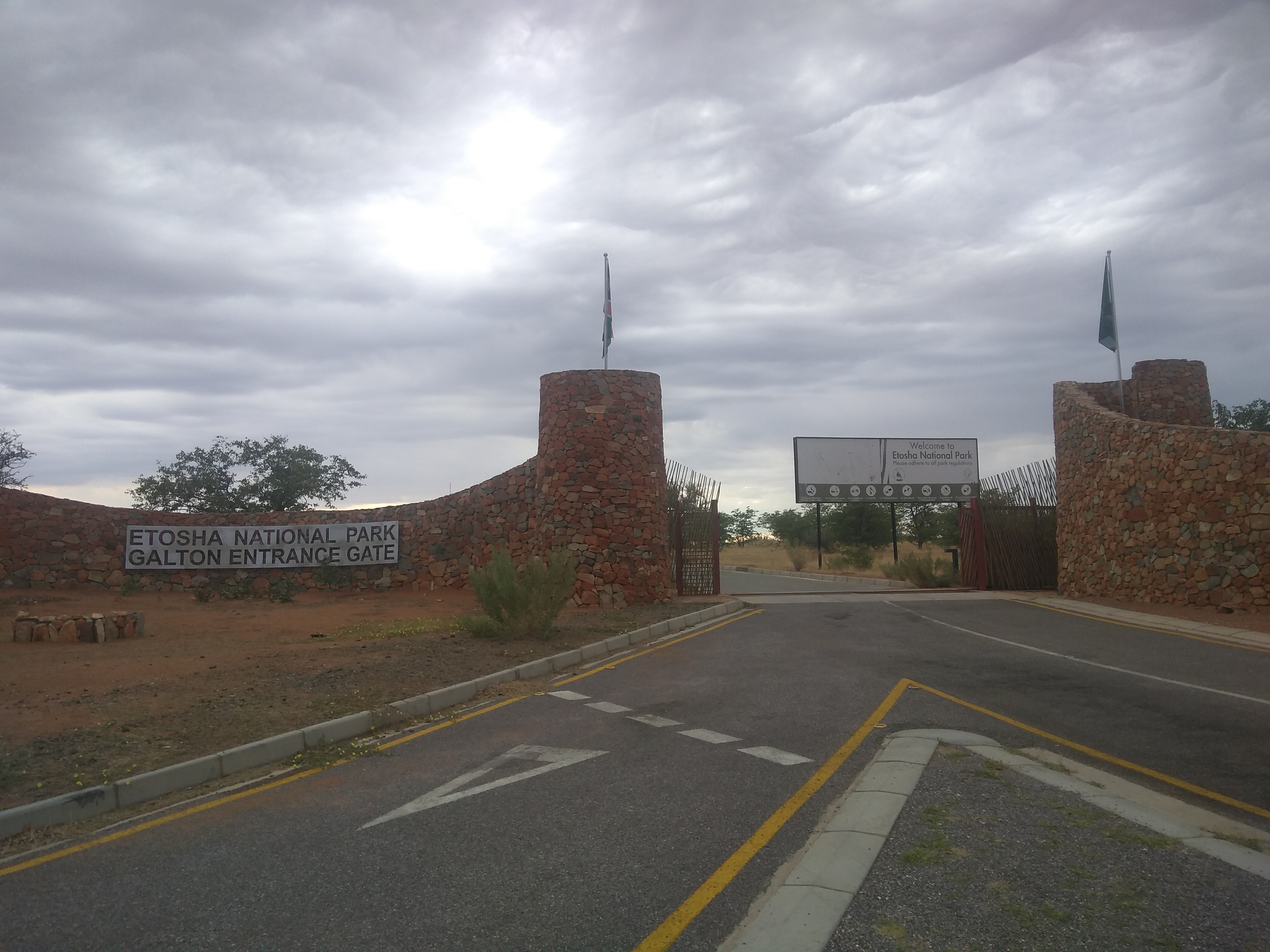 galton gate at Etosha