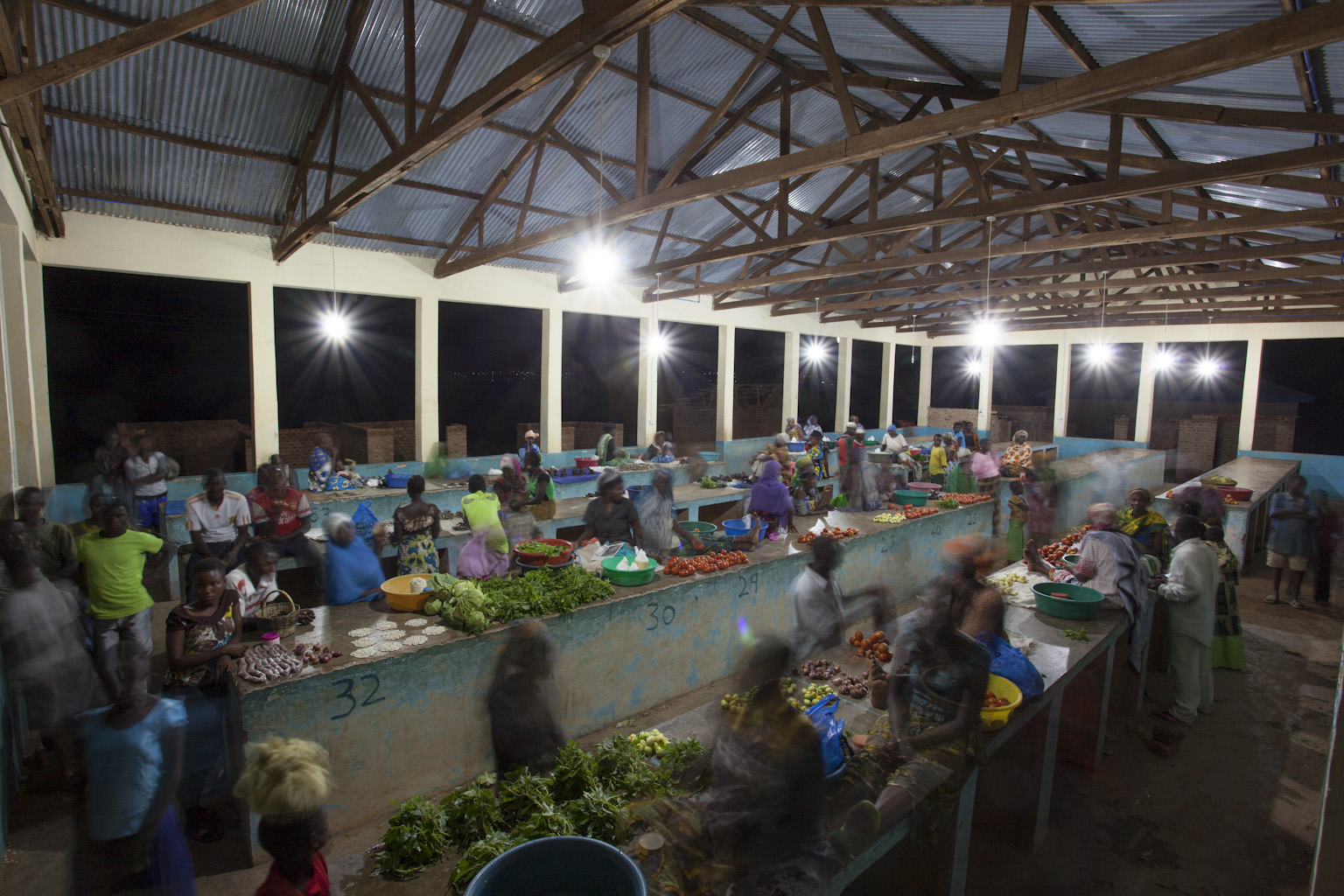 Use of electricity in fresh market