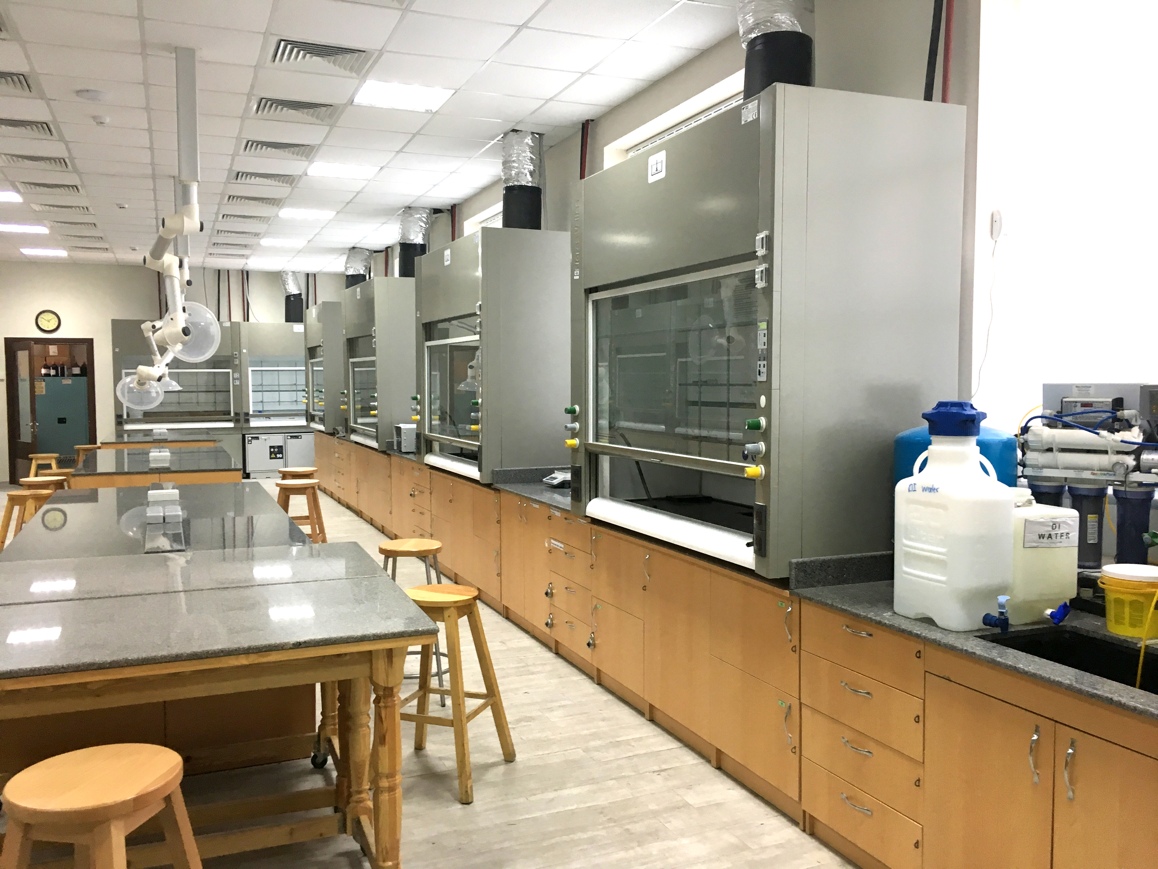 new chemistry lab at tbilisi state university