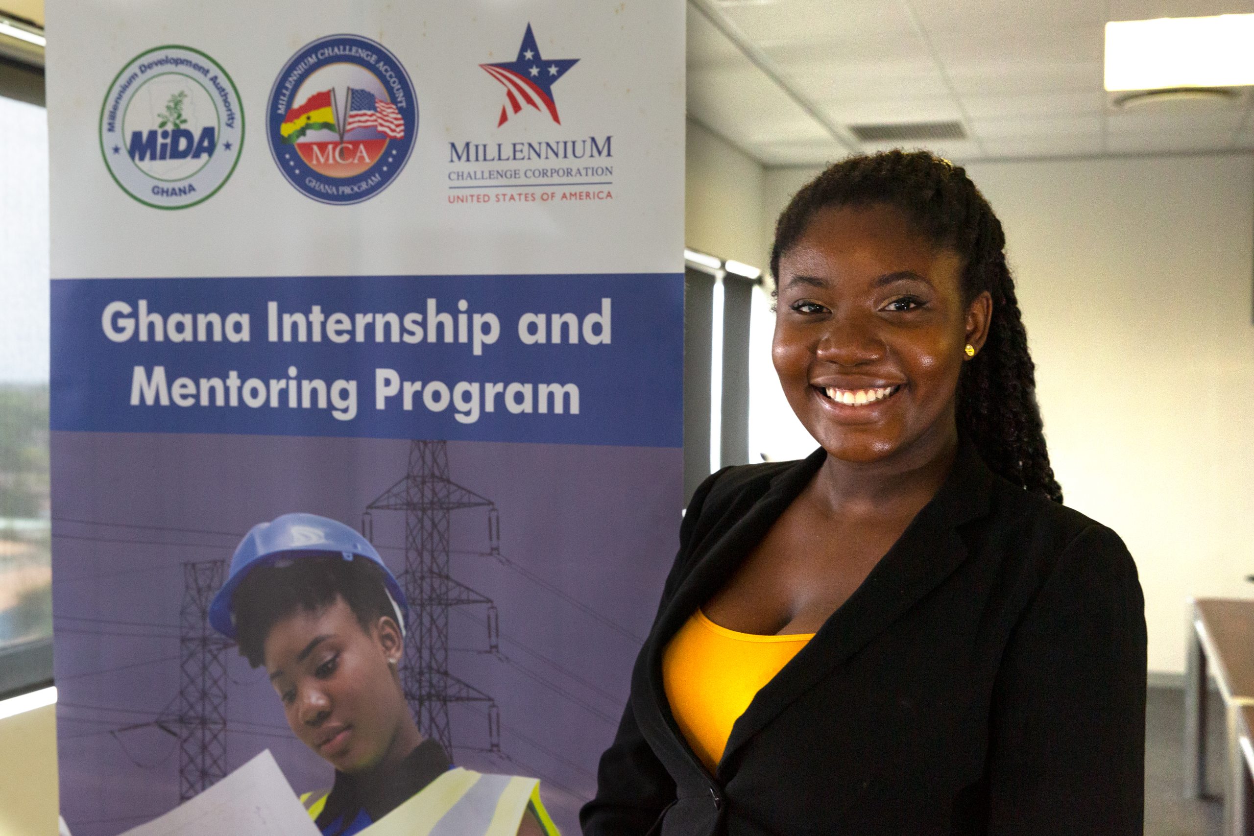 Ewuraesi Amonua Wudu, Former Intern, MCC-Ghana Power Compact Internship & Mentoring Program