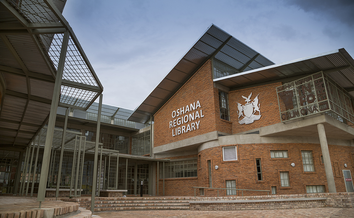 Photo: The Ohangwena Regional Library, an MCC-funded resource center in Ohangwena Region, Namibia opened in 2014. Under the Namibia Compact's Education Project, MCC constructed many regional resource and study centers like the one seen here in underserved areas in an effort to improve access to information, resources, training materials and programs, and study facilities.